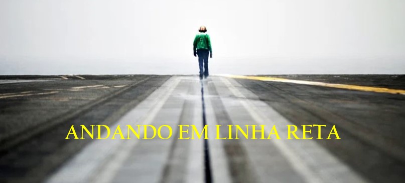 Andando em linha reta